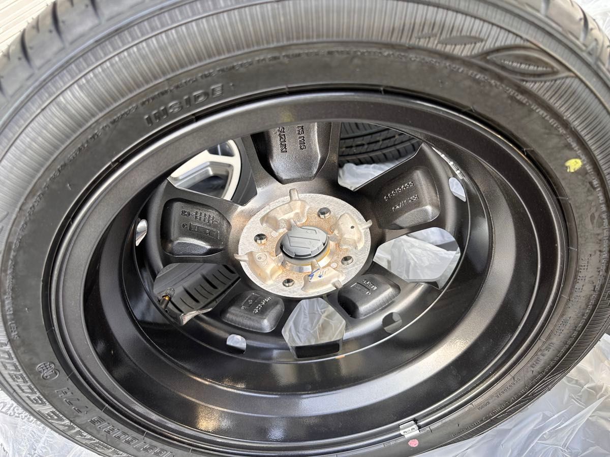 新車外しスズキハスラーMR52S純正タイヤホイール4本セット165/60R15