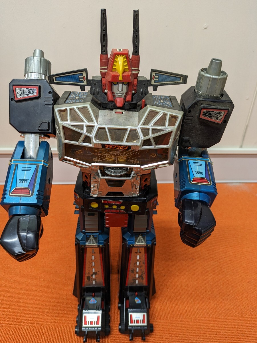 Yahoo!オークション - 当時物 旧タカラ 昭和レトロ ダイアクロン ロボ