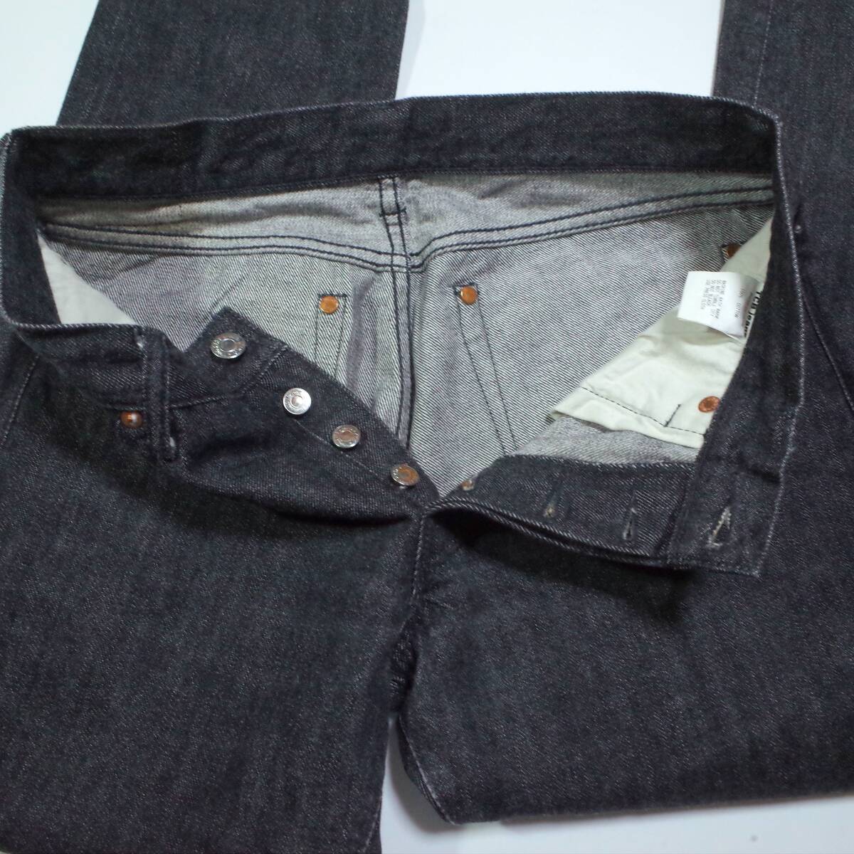 送料無料 TCB JEANS 50's Slim BLACK W30 ブラック デニム 状態良好