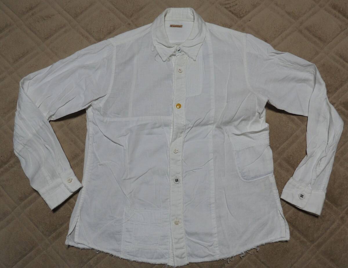 Yahoo!オークション - KAPITAL カトマンズ・シャツ 1 S パッチワーク