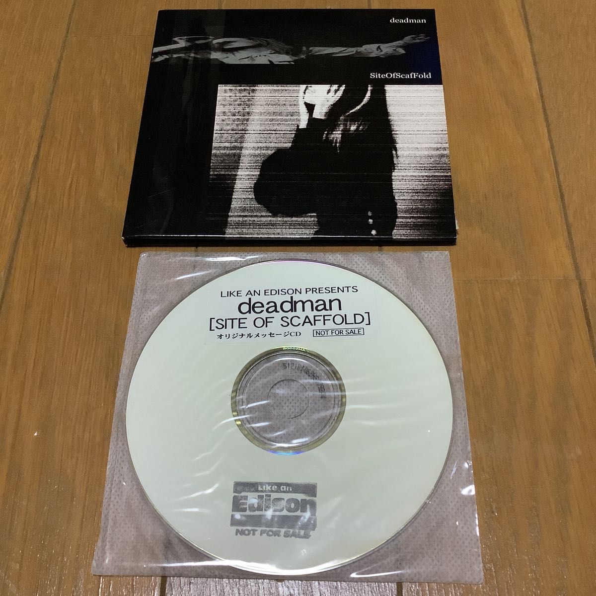 deadman デッドマン siteOfScafFold オリジナルメッセージCD付(非売品