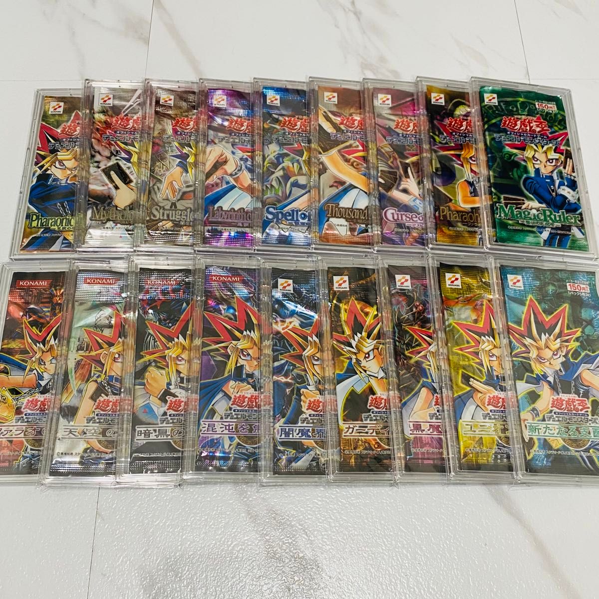 遊戯王 絶版 2期 3期 未開封パック ブースター コンプ セット｜Yahoo