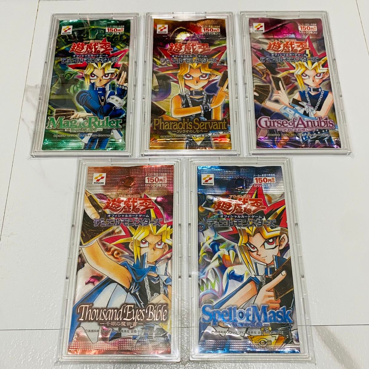 遊戯王 絶版 2期 3期 未開封パック ブースター コンプ セット｜Yahoo