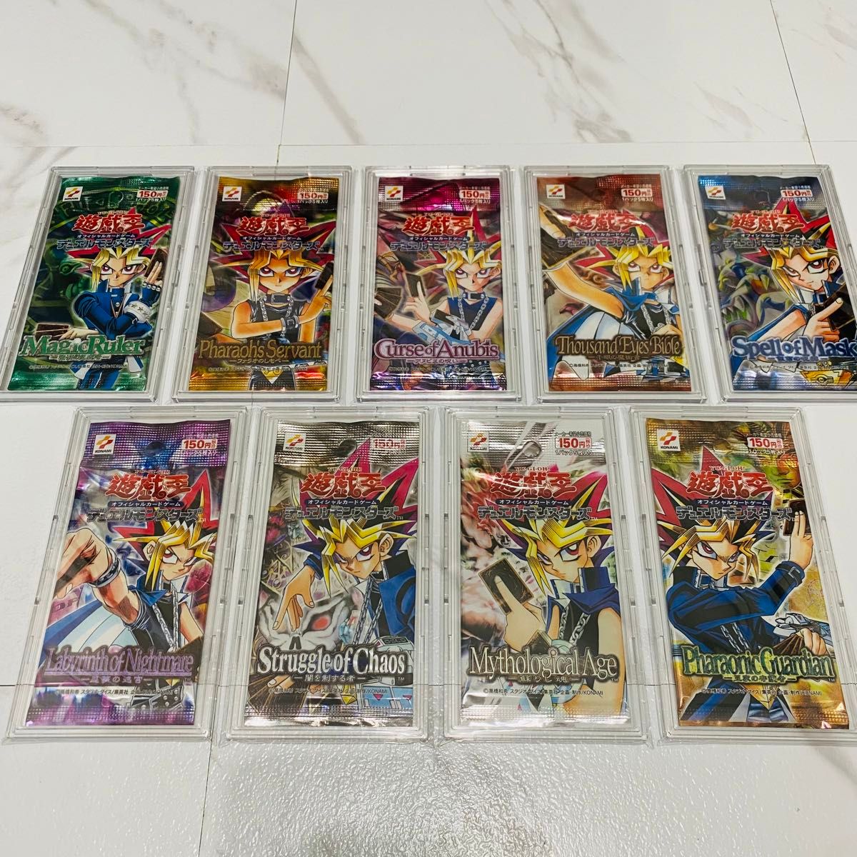 遊戯王 絶版 2期 3期 未開封パック ブースター コンプ セット｜Yahoo