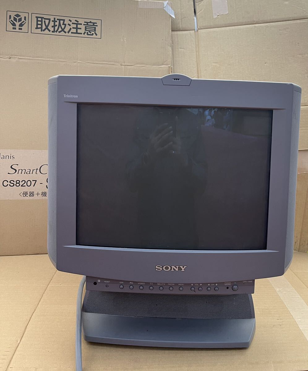 Yahoo!オークション - SONY CPD-17MS トリニトロン カラーコンピュータ