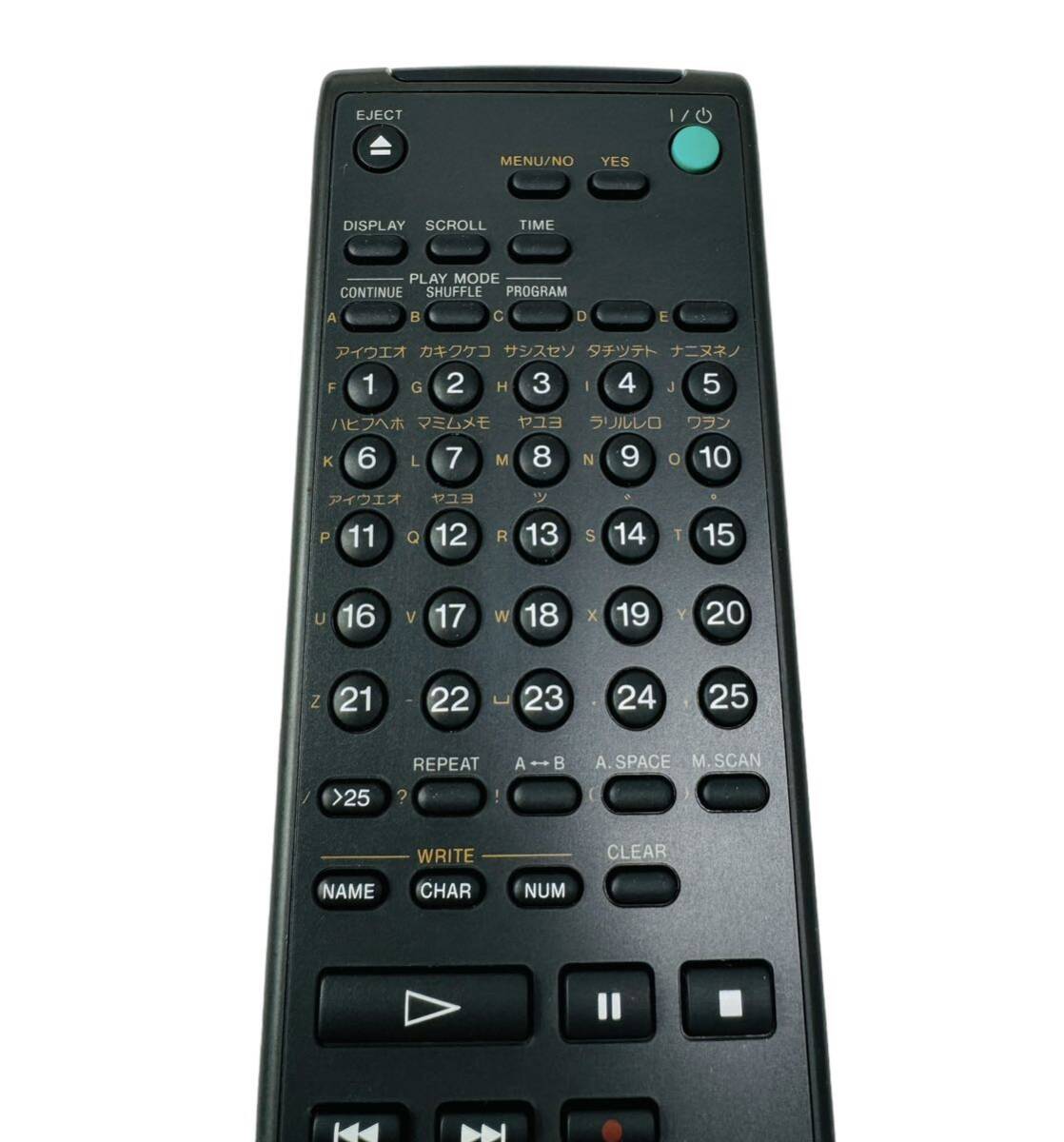 SONY ソニー 純正 MDデッキ用 リモコン オーディオリモコン RM-D16M