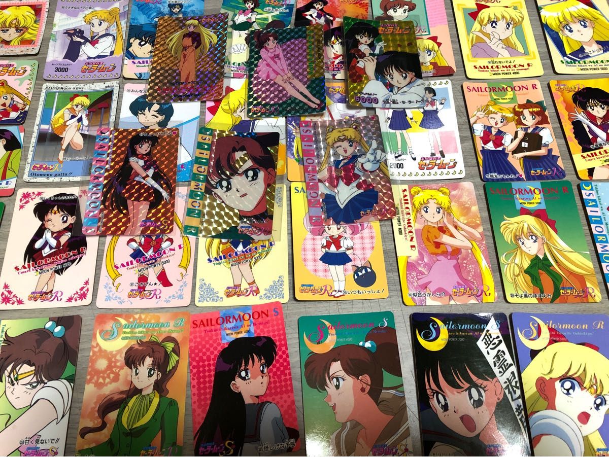 美少女戦士セーラームーン カードダス ファイル&カード106枚 まとめ