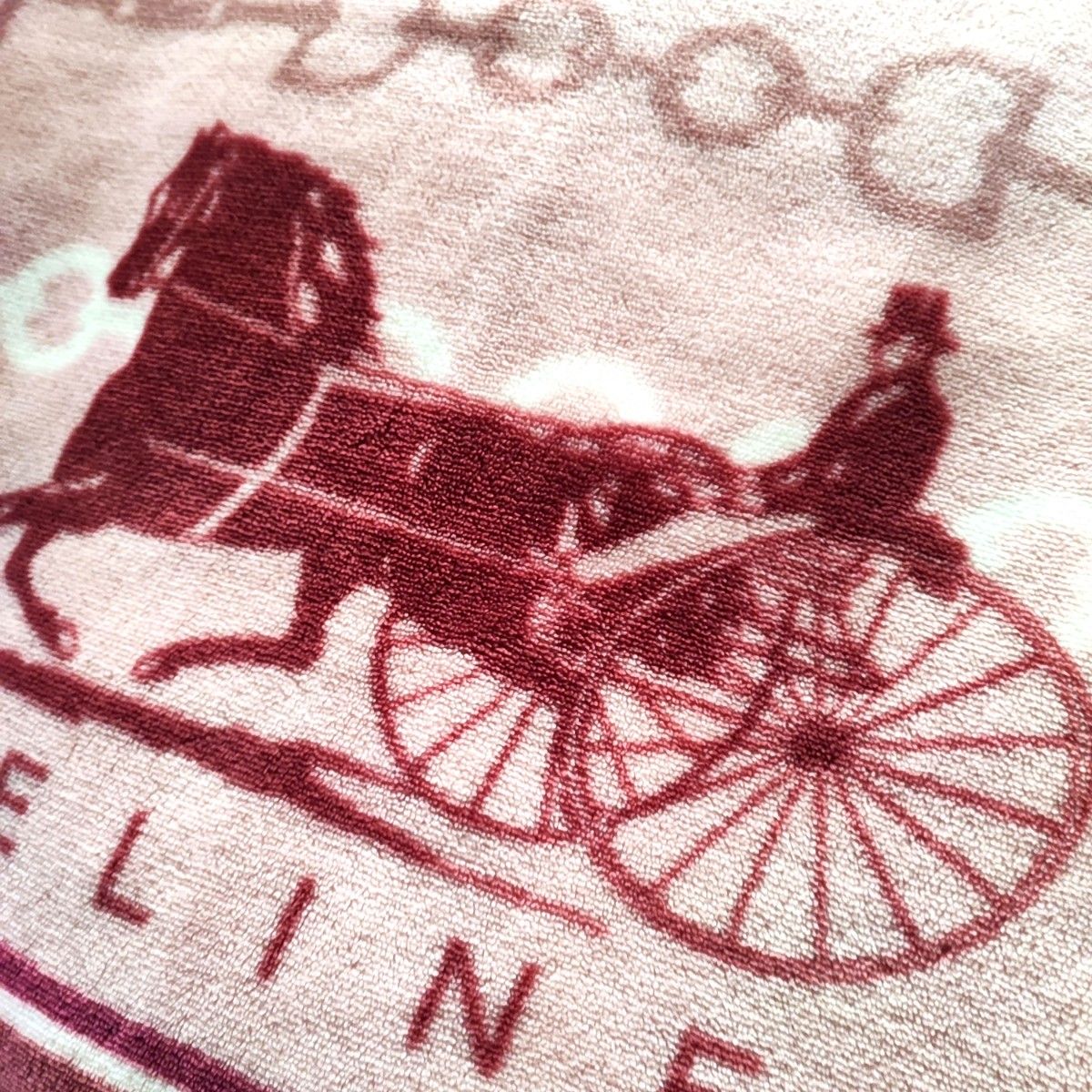 CELINE セリーヌ 膝掛け ブランケット ハーフケット ピンク｜Yahoo