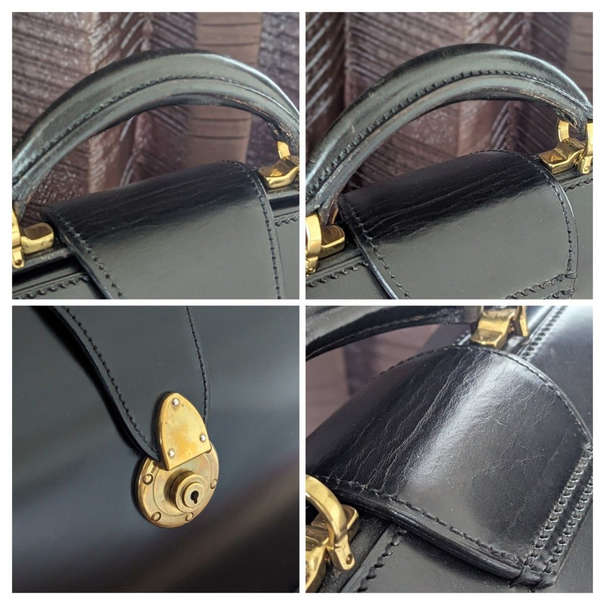 万双 三つマチ ダレスバッグ 旧レザー仕様｜Yahoo!フリマ（旧PayPay