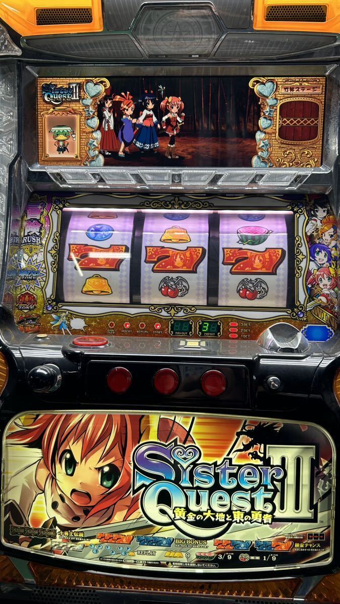 Yahoo!オークション - パチスロ実機 SNK シスタークエスト3 家庭用電源