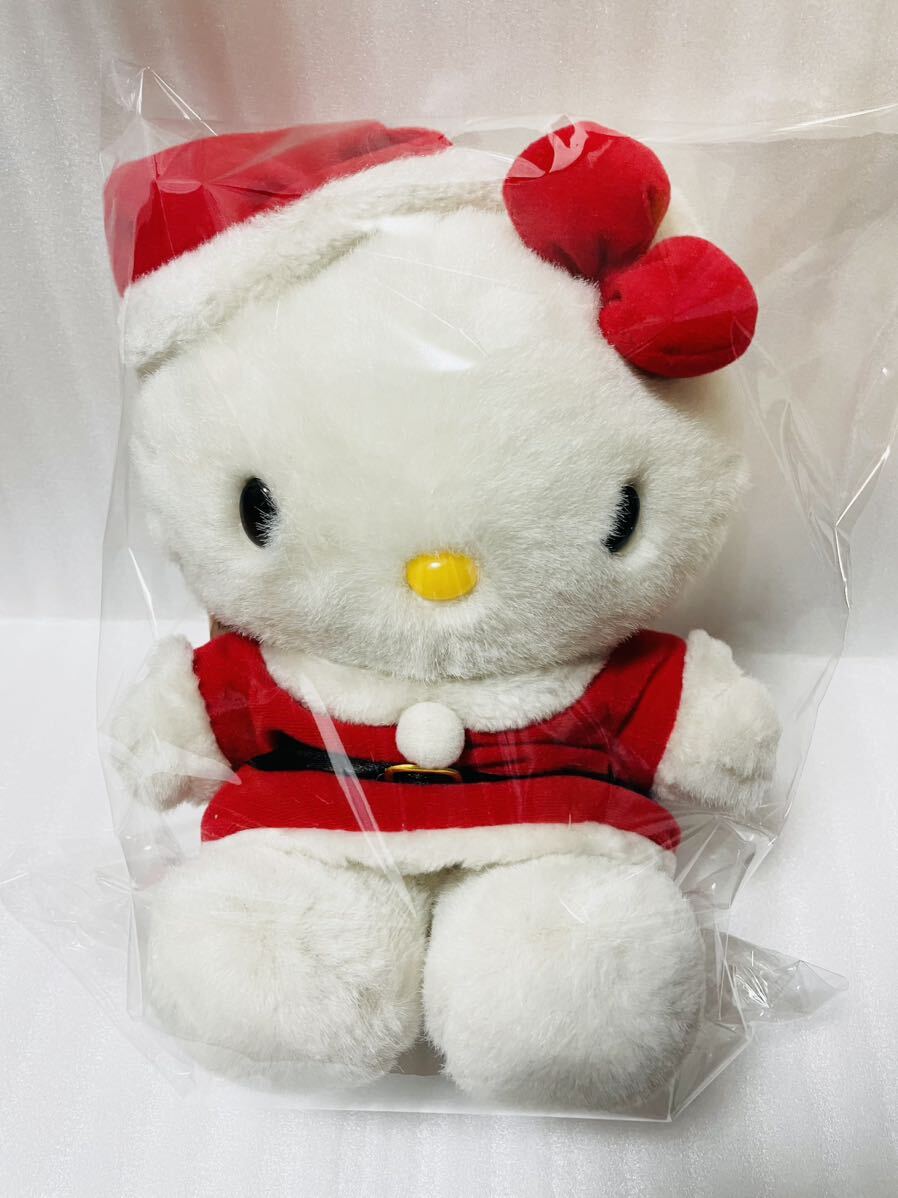 レトロ サンリオ ハローキティ サンタクロース ぬいぐるみ クリスマス
