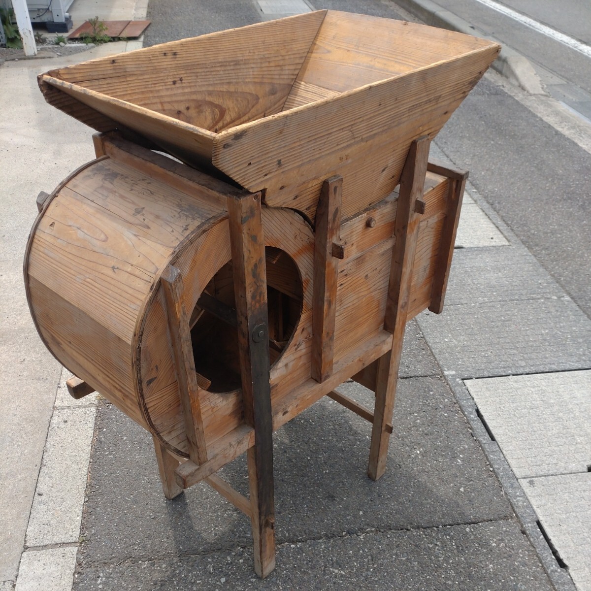 Yahoo!オークション - 昭和レトロ 唐箕 安野式 アンティーク 古民具 農