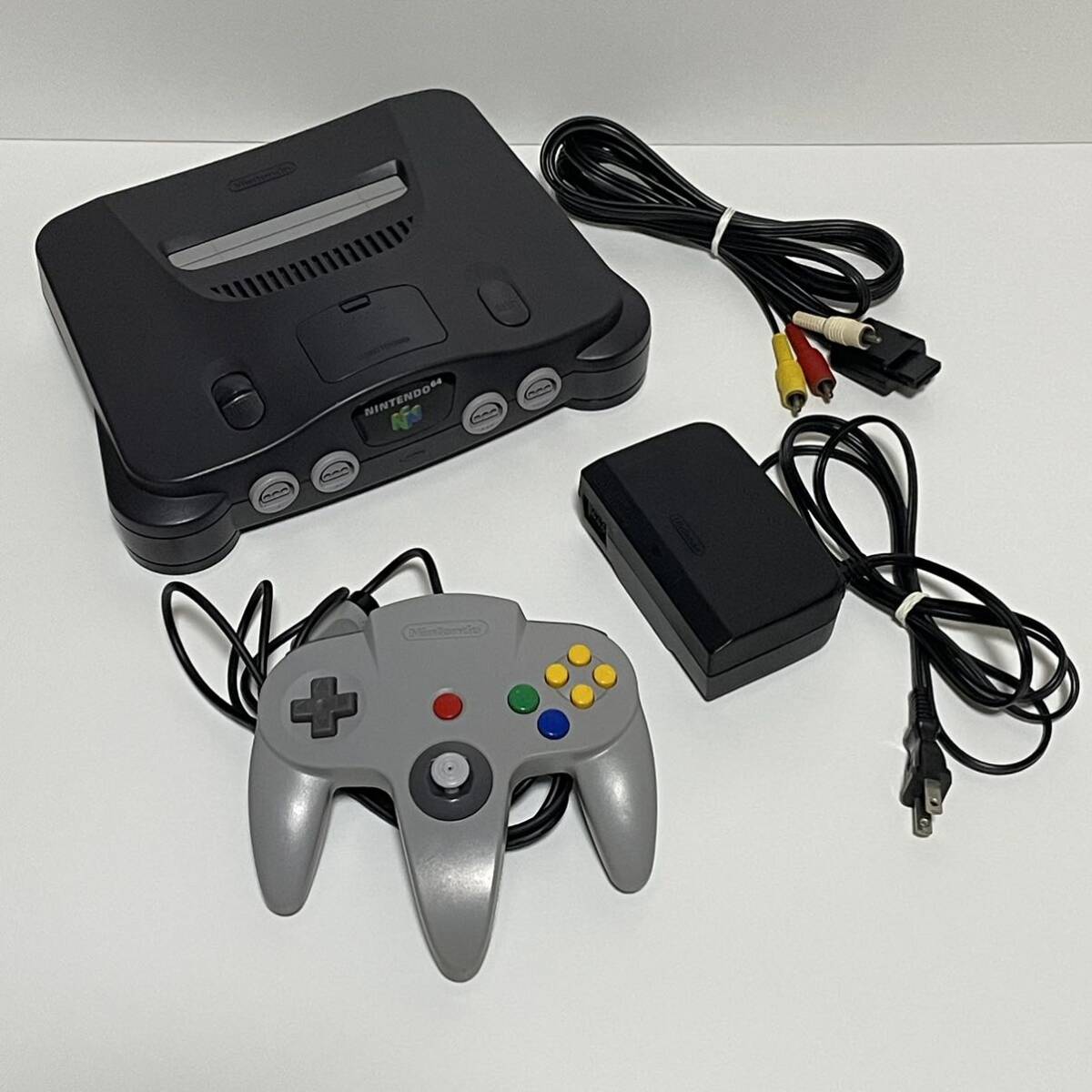 ニンテンドー64 一式 動作確認済み (本体/コントローラ/ACアダプター