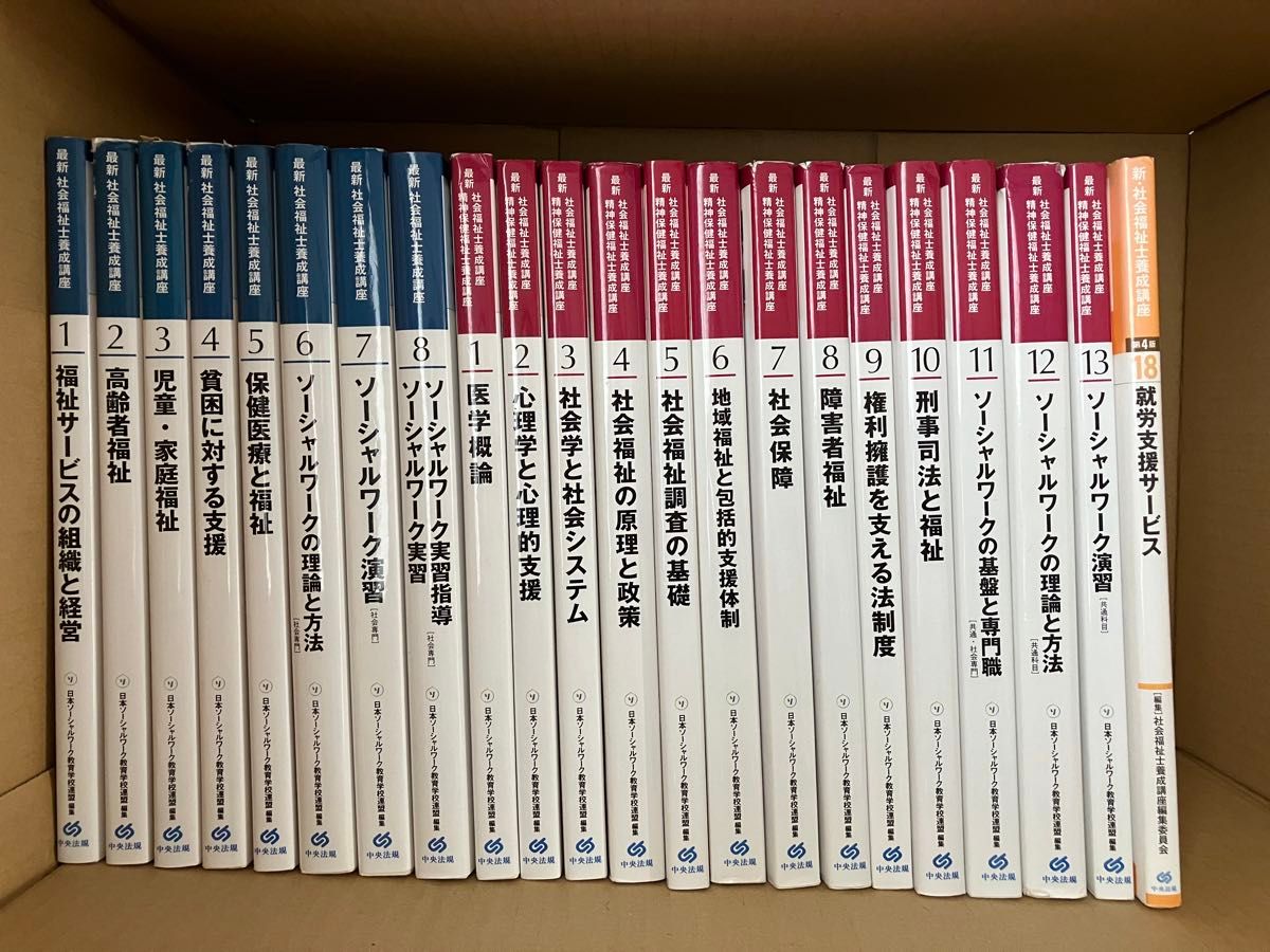 ななみんさん依頼 2024年カリキュラム社会福祉士養成講座:全21巻