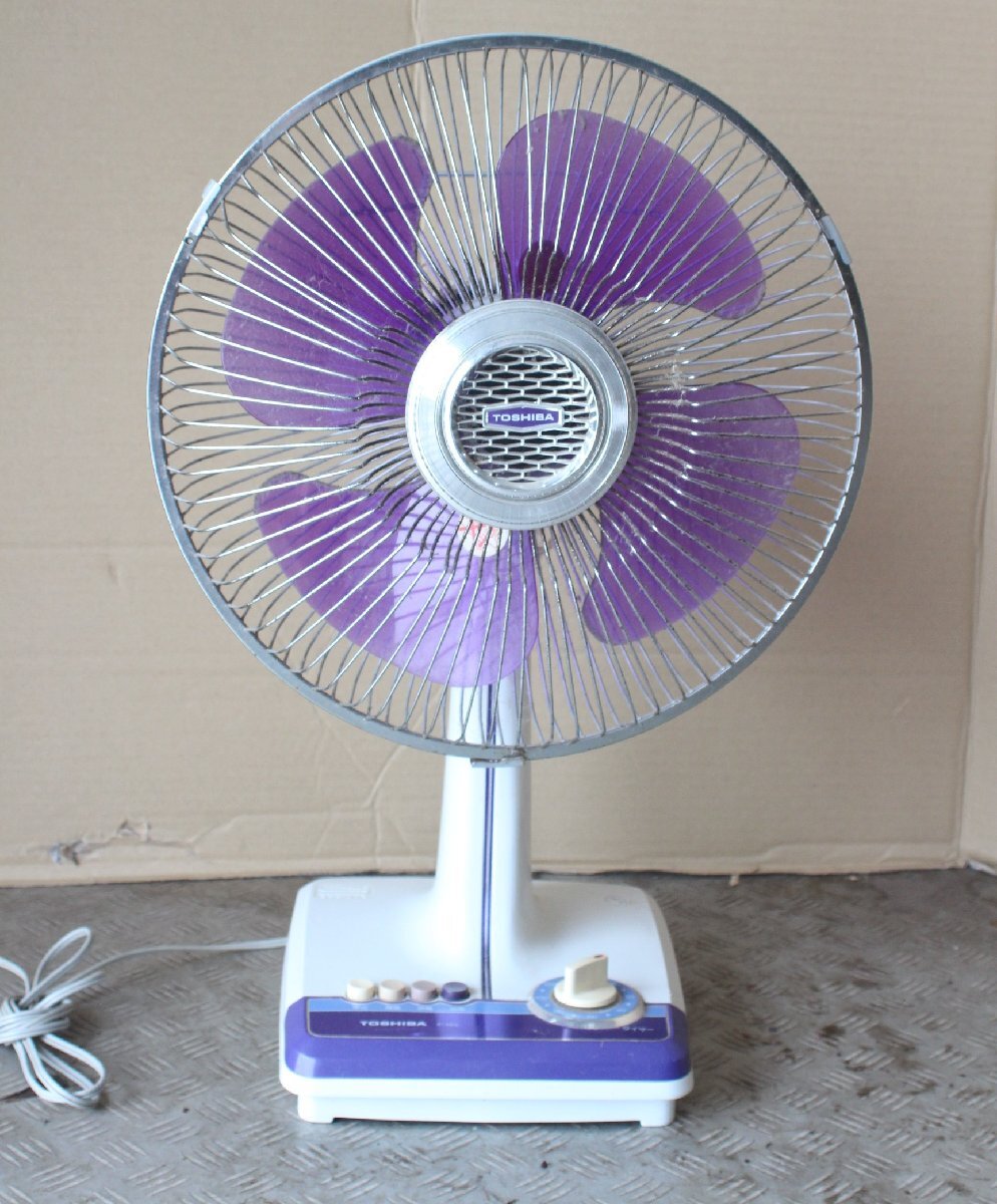 出品一時停止予定】値下げ依頼歓迎 東芝 扇風機 SF-30M 昭和レトロ