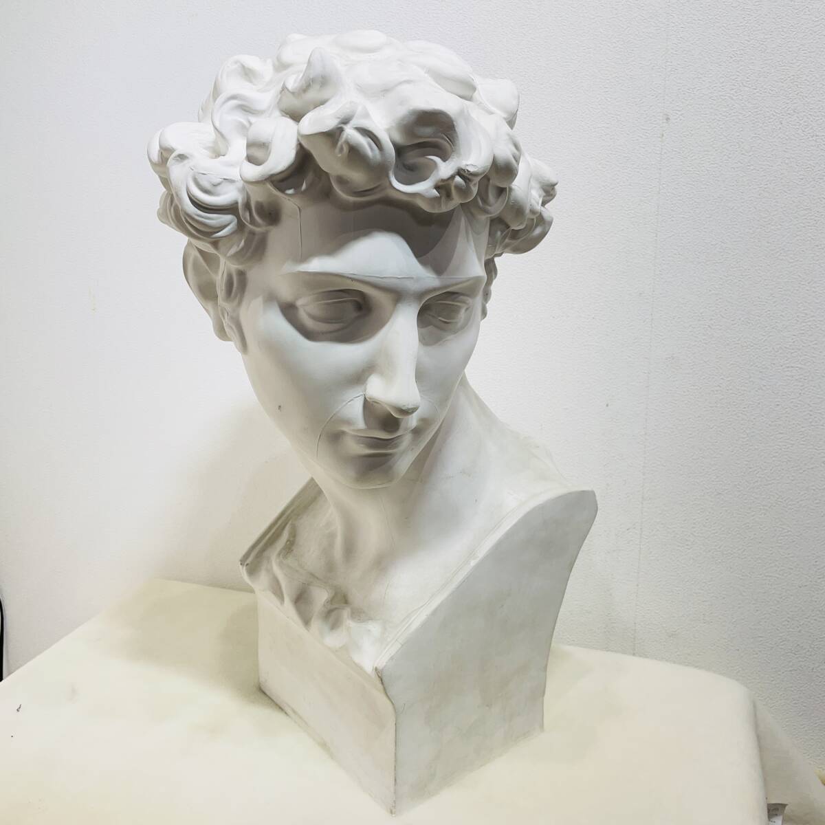 Yahoo!オークション - メディチ 石膏像 高さ約60cm 重さ9Kg 大型 デ