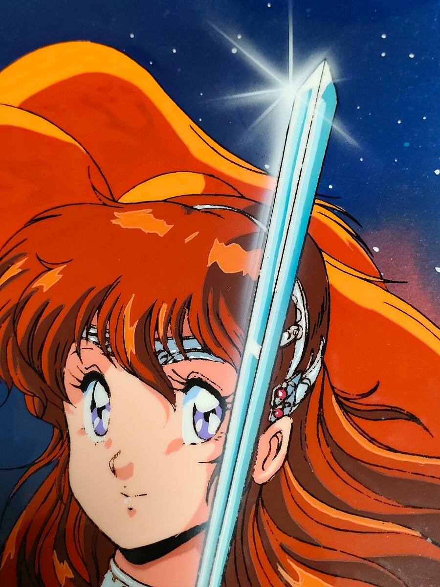 Yahoo!オークション - レモンエンジェル 版権 超 大判 セル画 直筆背景