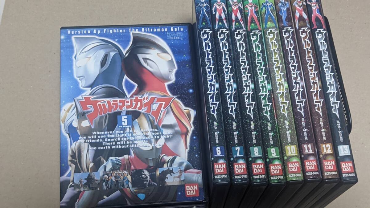 Yahoo!オークション - DVD ウルトラマンガイア 全13巻セット