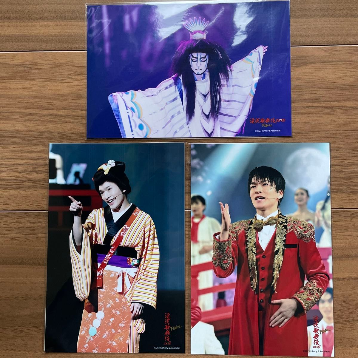 未開封】滝沢歌舞伎ZERO FINAL 深澤辰哉 2L版 ステージフォト 3枚