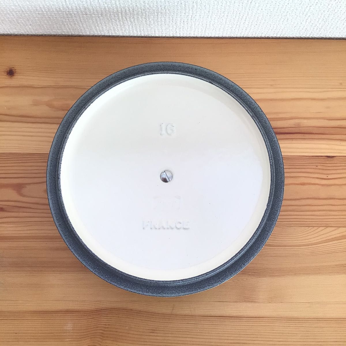 ルクルーゼ シグニチャー ソースパン 16cm セージ 未使用 フランス製