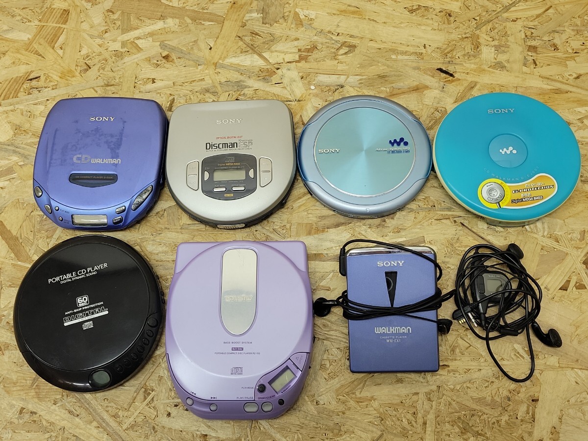 Yahoo!オークション - SONY CD WALKMAN 他7点まとめて ソニー CDウォー