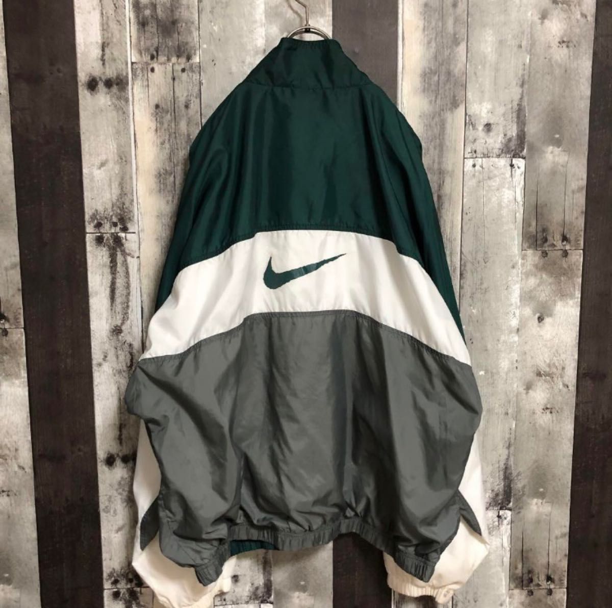希少 好配色 銀タグ 白タグ 90s ナイキ NIKE ナイロンジャケット