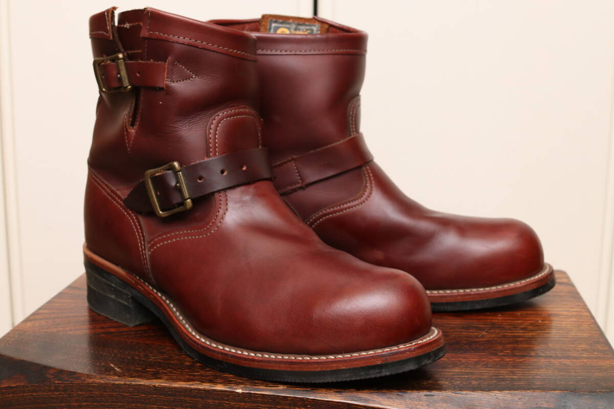 Yahoo!オークション - CHIPPEWA チペワ エンジニアブーツ バーガンディ