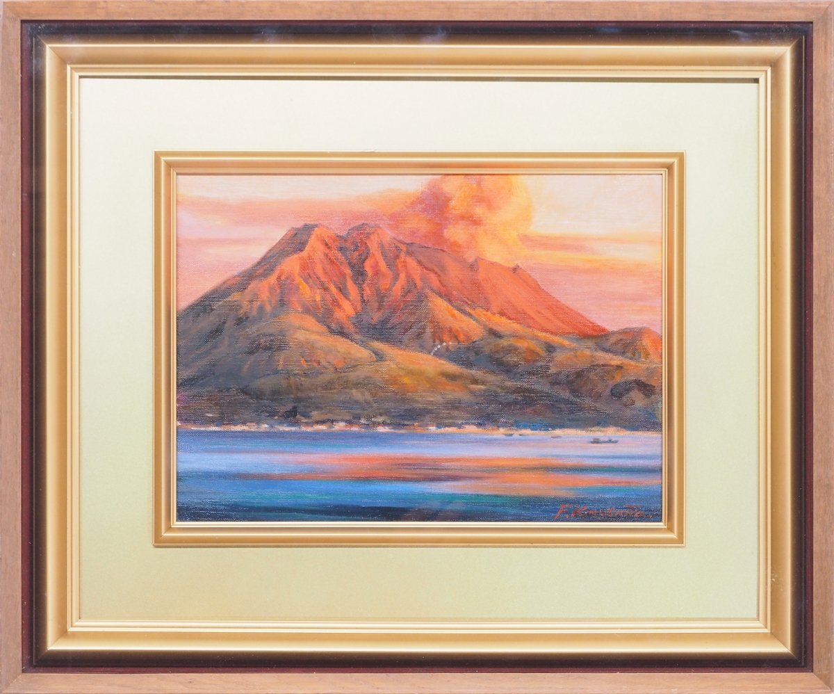 ☆真作☆ 文勝(ウンシュン) 古跡 油絵 額付き 貴重作品 ☆真作☆ 文勝