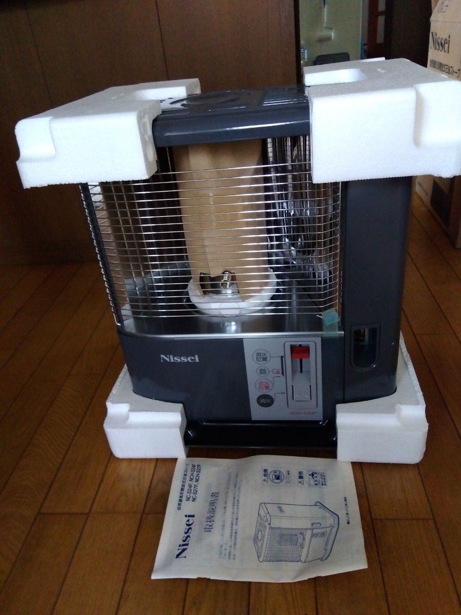 自然通気形開放式石油ストーブ Nissei ニッセイ NCH-S24F 未使用品