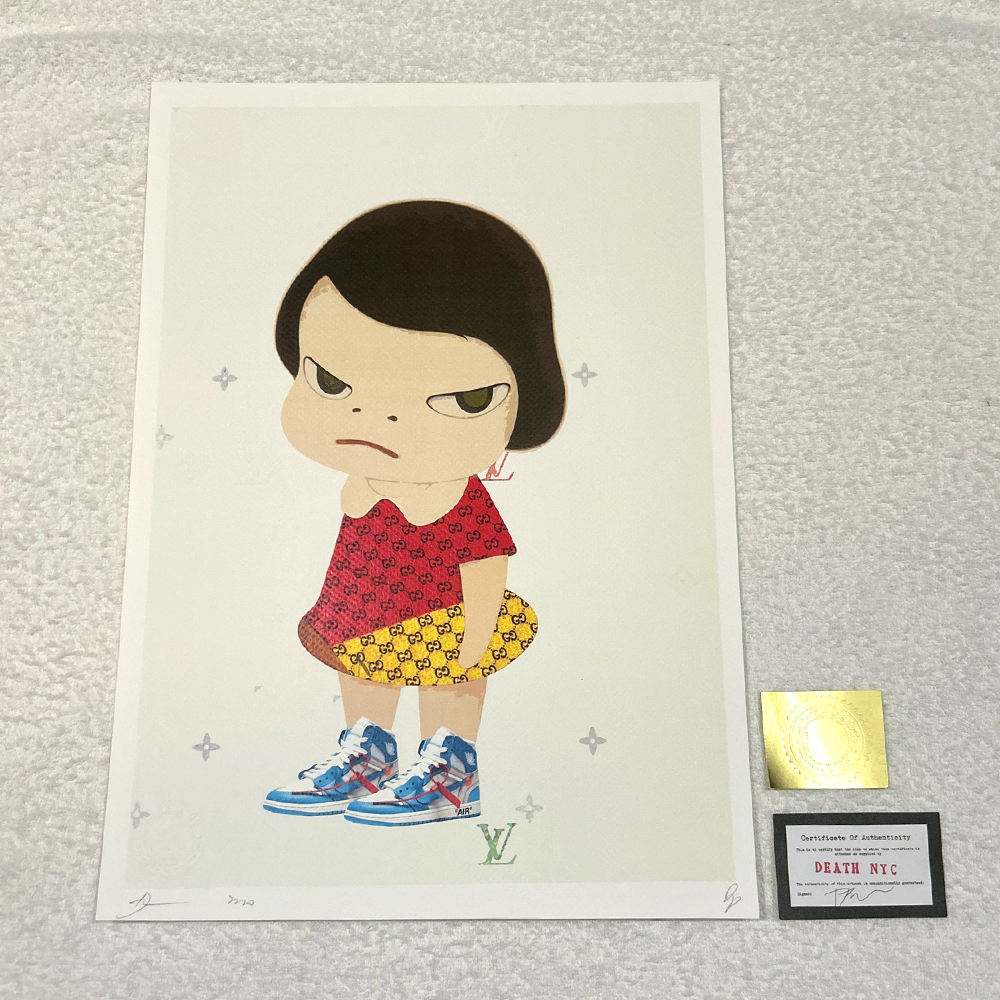 Yahoo!オークション - DEATH NYC 奈良美智 NARAYOSHITOMO ルイヴィトン