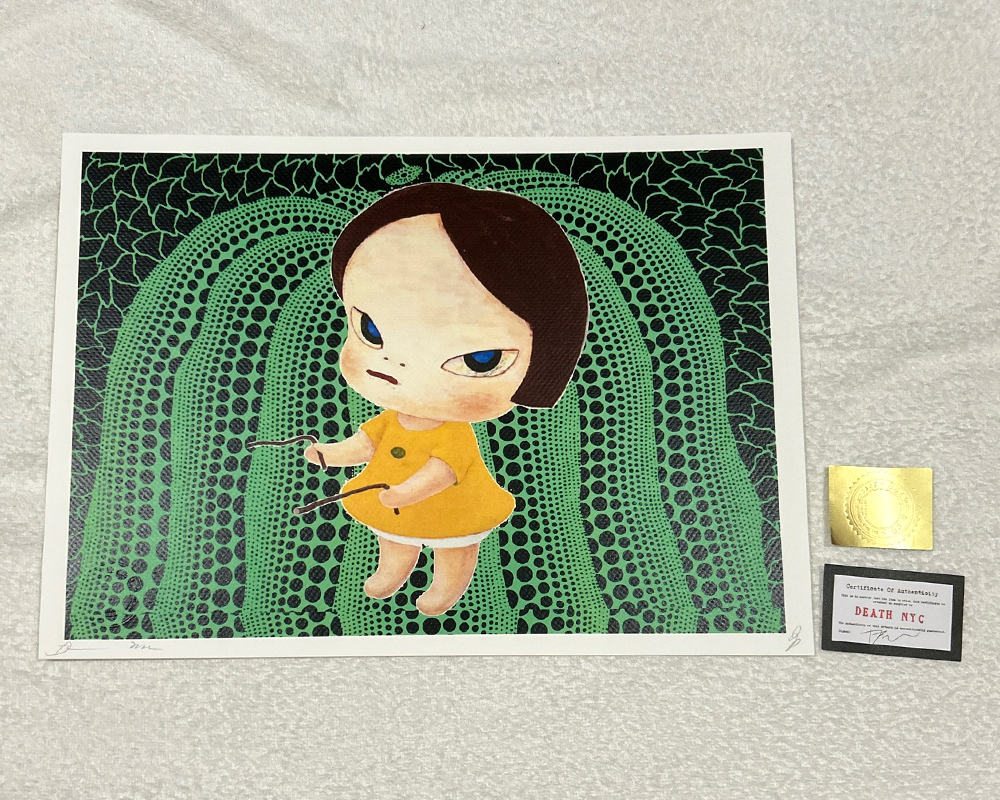 Yahoo!オークション - DEATH NYC 奈良美智 NARAYOSHITOMO 草間彌生 か