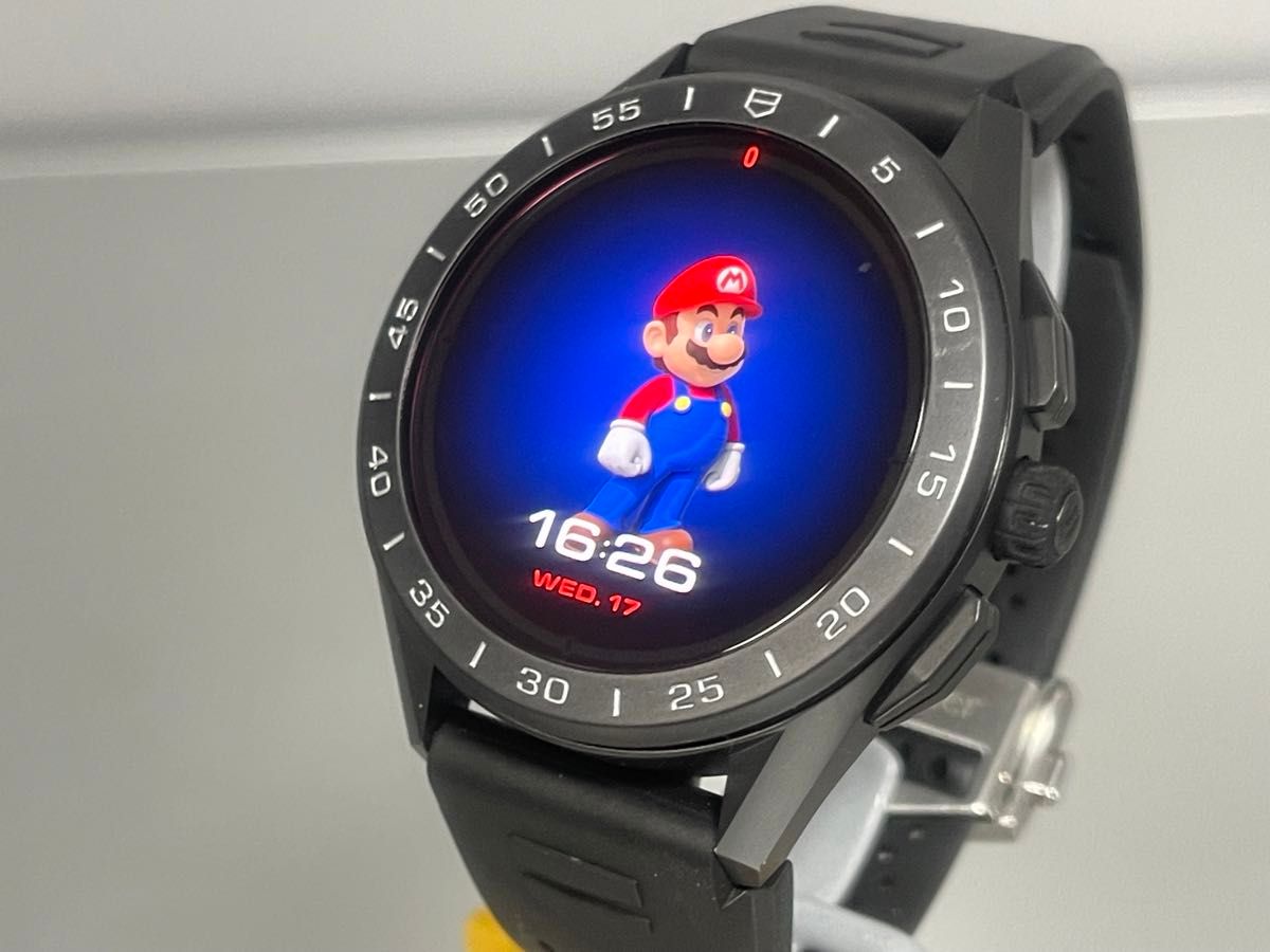 稼働 E3 チタン タグホイヤー コネクテッド 良品 充電器付 第3世代