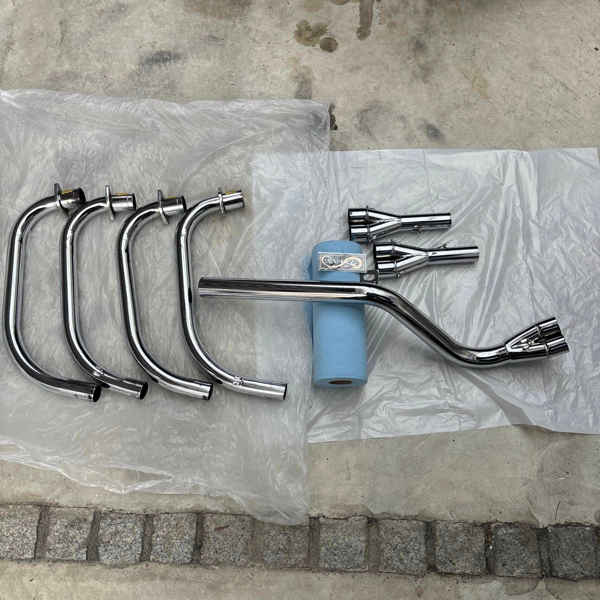 希少 ゼファー ゼファー400 ゼファーχ パステルロード スネーク管