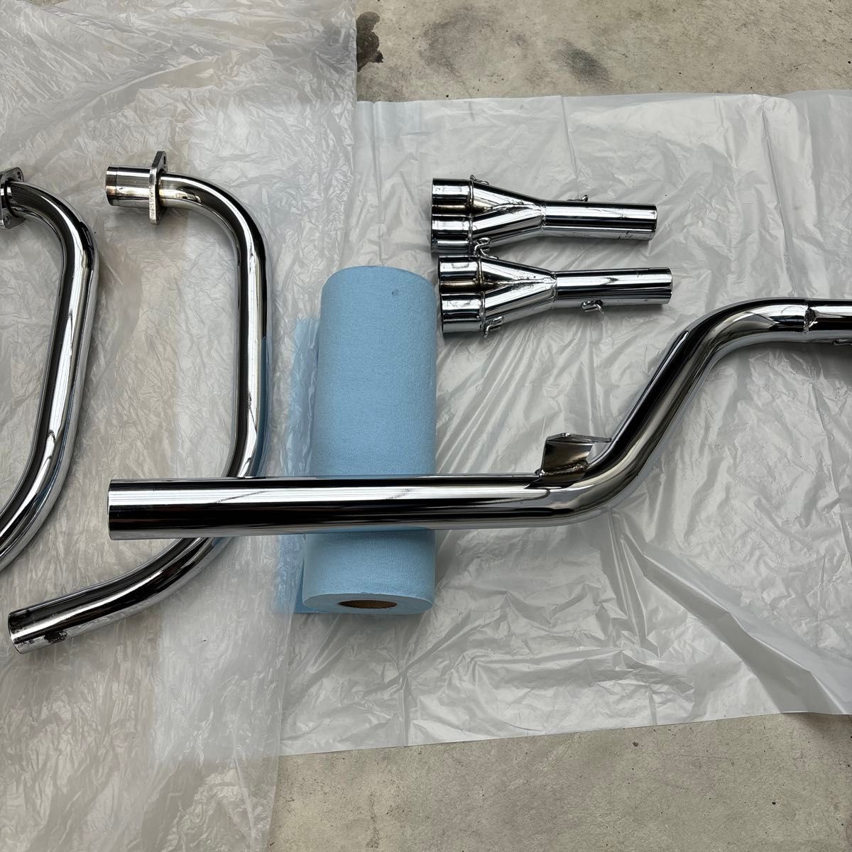 希少 ゼファー ゼファー400 ゼファーχ パステルロード スネーク管