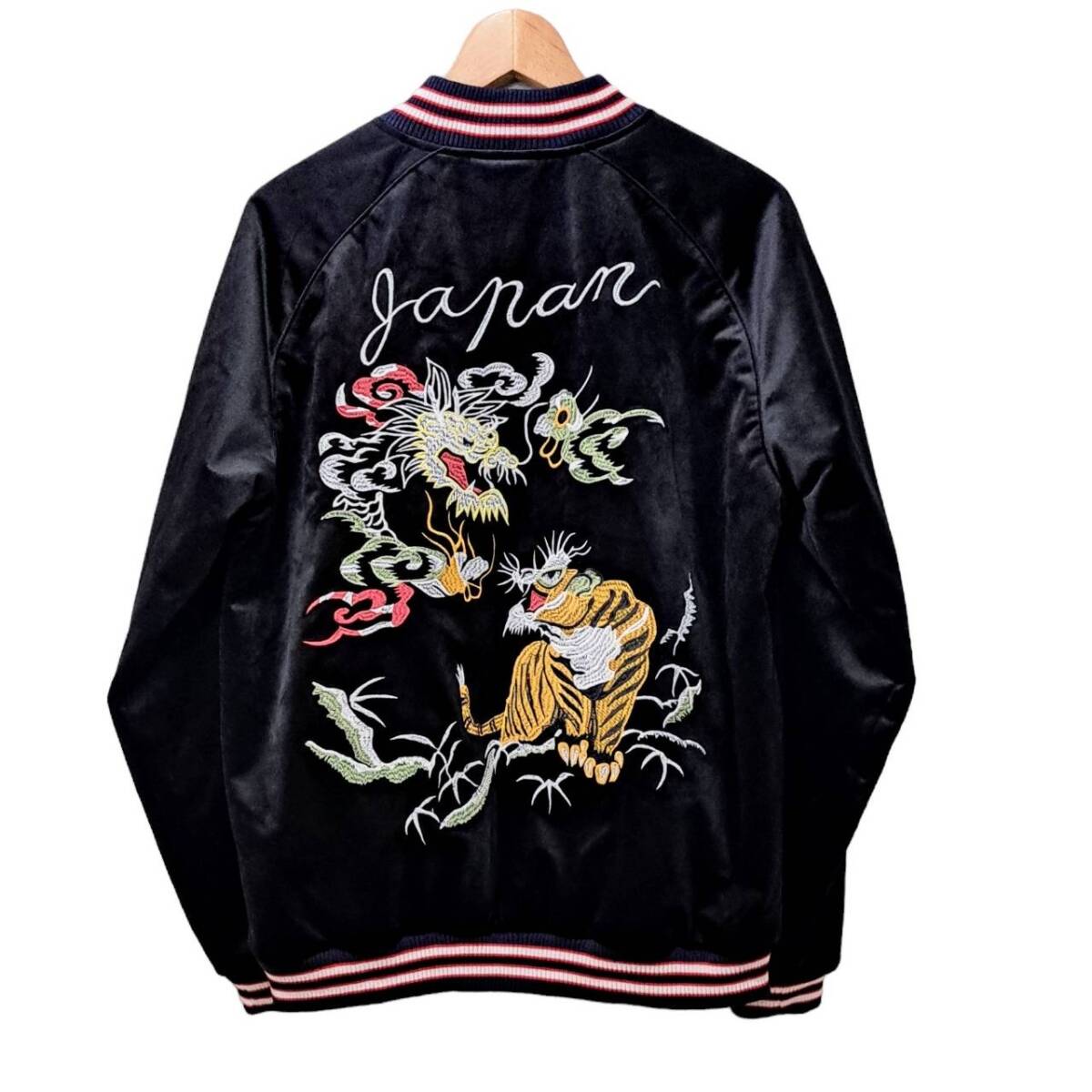 新品 HOUSTON ヒューストン 別珍 虎 龍 スーベニアジャケット