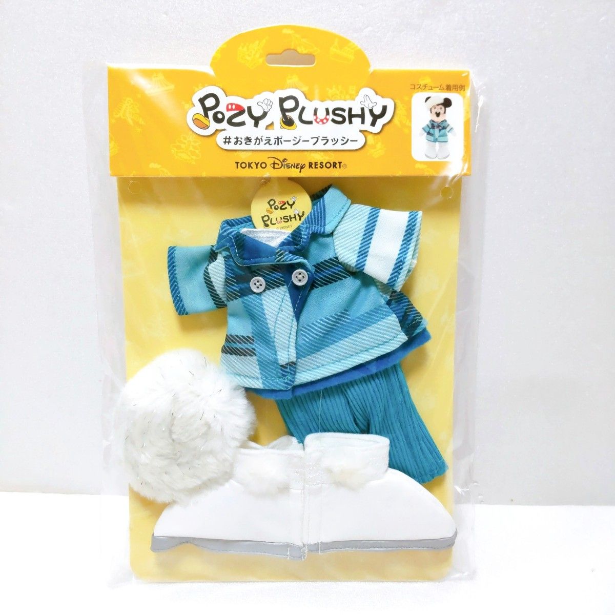 ディズニーランド ミニーのスタイルスタジオ 冬服 ウィンター ポージー