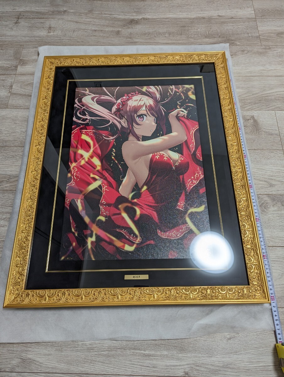 Yahoo!オークション - 【美品】アールビバン 版画 「ROSA」 カントク C