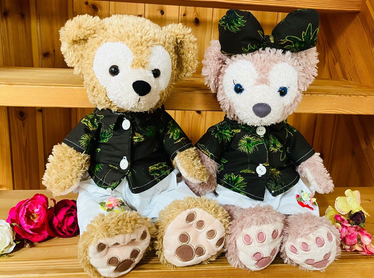 ダッフィー シェリーメイ ハワイアン ハワイ コスチューム アロハ