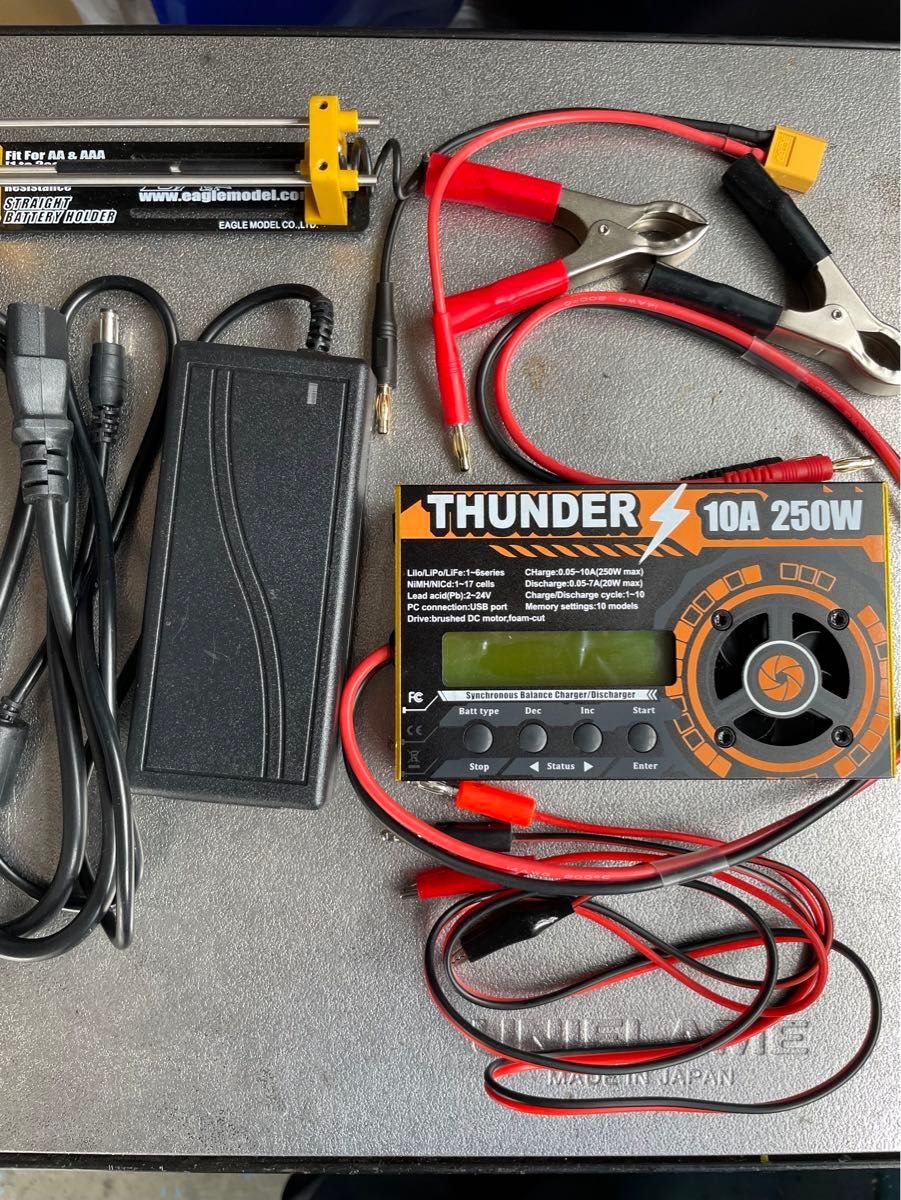 サンダー充電器 放電 モーターならし 安定化電源 ミニ四駆｜Yahoo