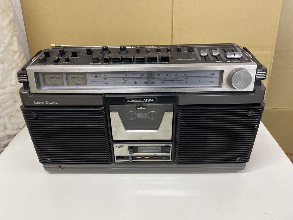 Yahoo!オークション - AIWA アイワ TPR-810II ステレオ ラジカセ ジャ