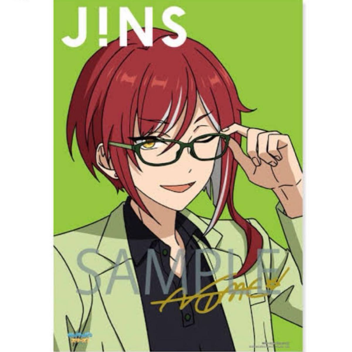 あんスタ 逆先夏目 JINS コラボ ポスター｜Yahoo!フリマ（旧PayPayフリマ）