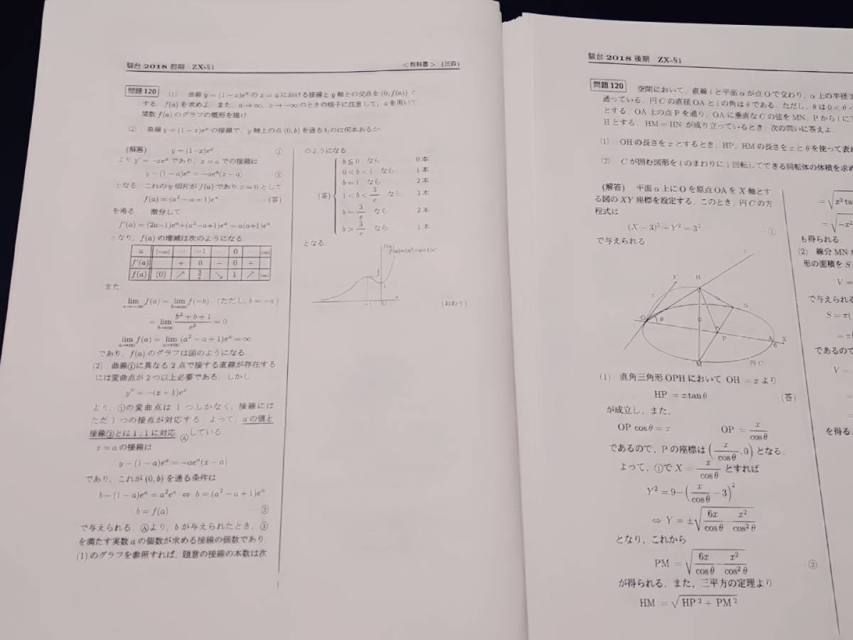 東進 東大数学 重要問題セット 100ページ↑ フルセット 駿台 鉄緑会