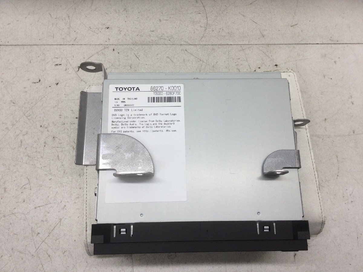 Yahoo!オークション - トヨタ 純正 86270-K0010 DVDプレーヤー CD DVD