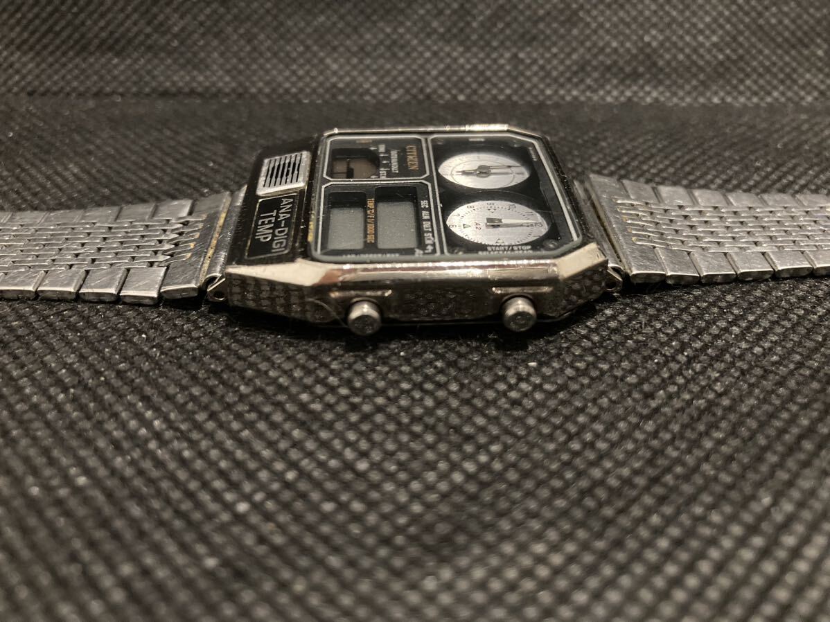 Yahoo!オークション - CITIZEN ANA-DIGI TEMP 8988-Q01911 アナデジ テ