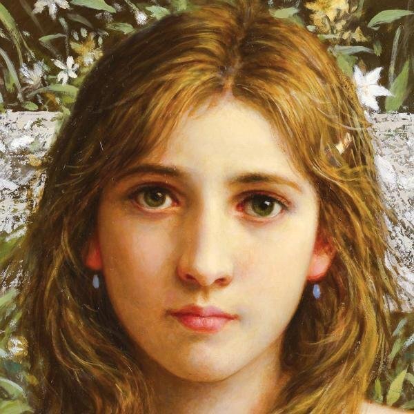 Yahoo!オークション - 【真作】【WISH】嶋根幸延 少女像 油彩画 12号の