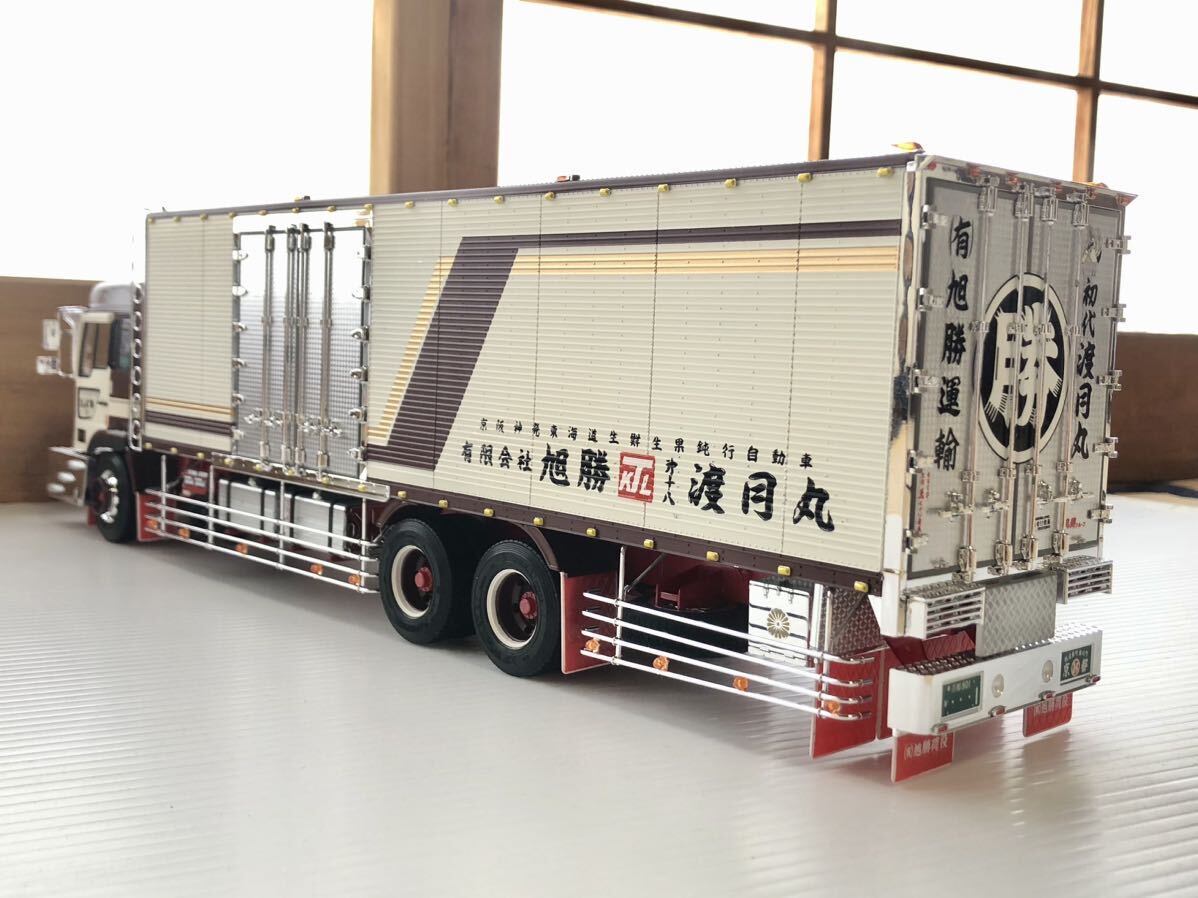 Yahoo!オークション - アオシマ 1/32 丸美グループ 旭勝運輸 渡月丸 プ