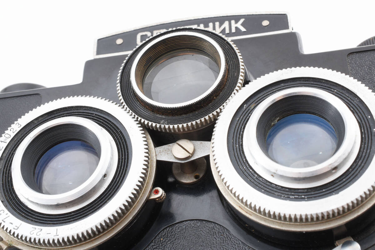 Yahoo!オークション - 希少・美品 スプートニク CNYTHNK 三眼レフ ロ