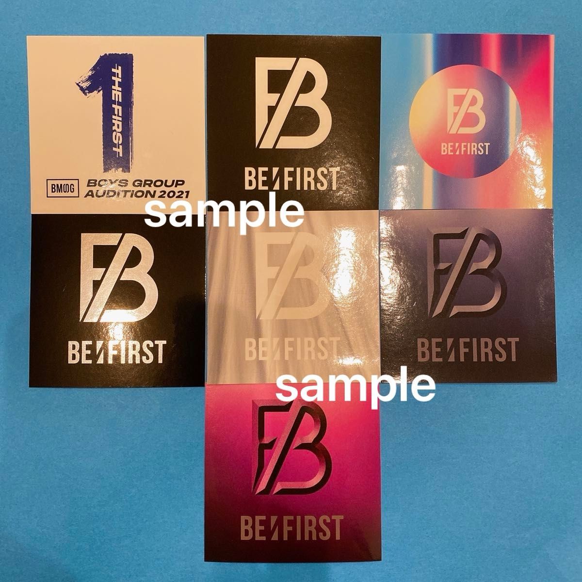 BE FIRST ハッシュタグキャンペーン ステッカー 全種類 7枚 BMSG
