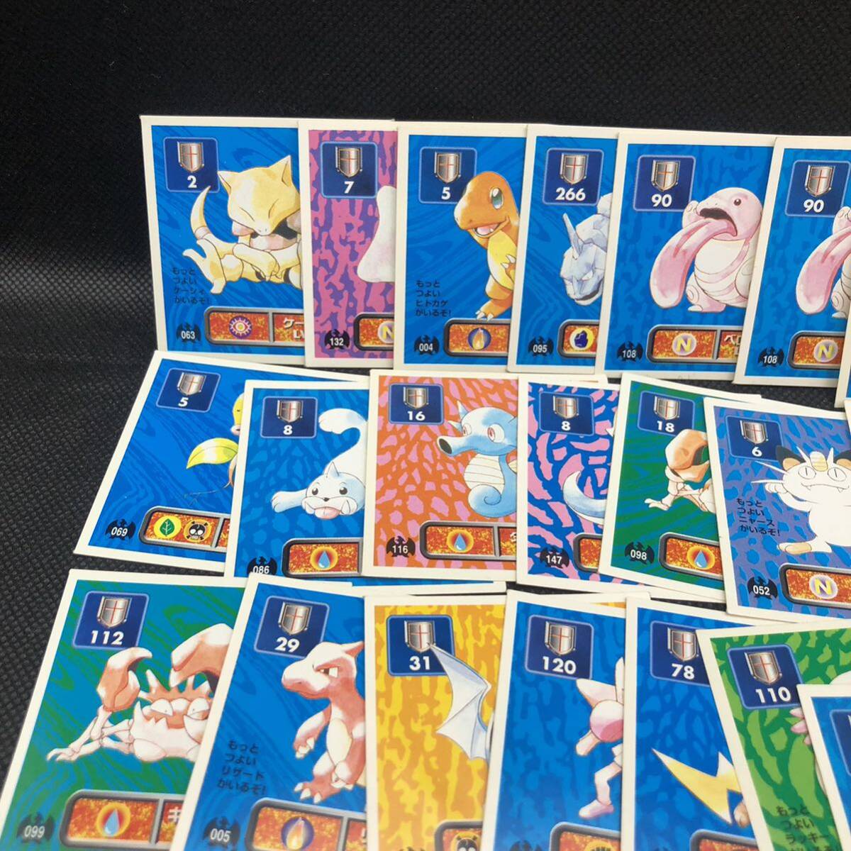 ポケモン 最強シール烈伝 シール まとめ売り キラ シャワーズ ゼニガメ