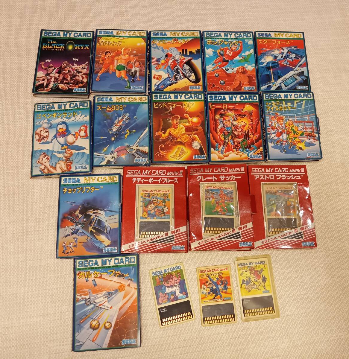 Yahoo!オークション - SEGA MY CARD セガ マイカード SC 3000 SG 1000